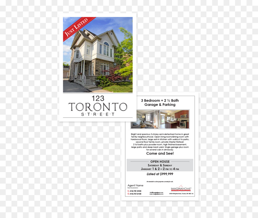 Immobilien Real-Estate-Advertising Post-Marketing-Karten - Marketing Postkarte