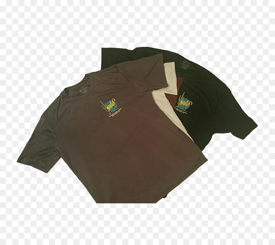 T-shirt Grün Sleeve Khaki Braun - Freiraum