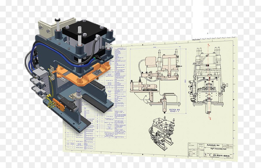 Autodesk Inventor-Zeichnung-Design-Ingenieur - Beste Layout Design