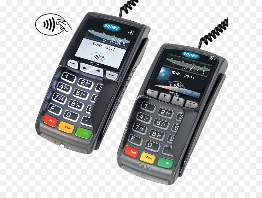 Electronic-Cash-Terminal Ingenico Contactless payment Point-of-sale-Computer-terminal - große