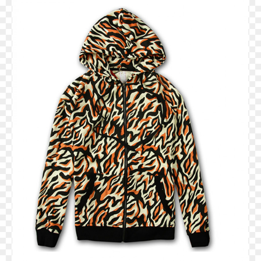 Hoodie Outerwear Jacke Tiger Kleidung - Aquarell Tiger