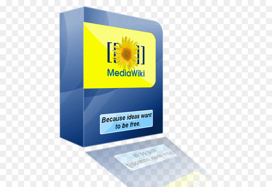Marke Logo MediaWiki - verlässt das Feld 