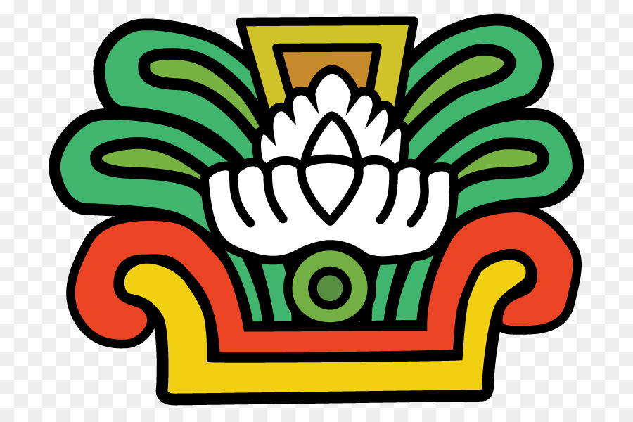 Calendario azteco Simbolo di Divinità Ce Acatl Topiltzin - appartenenza vettoriale