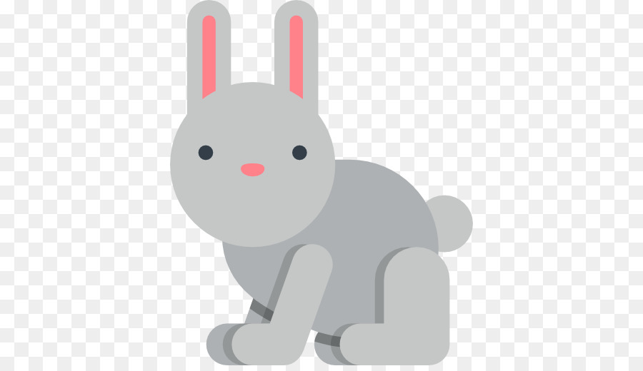 Heimische Kaninchen Computer-Icons Pet - Kaninchen Vektor