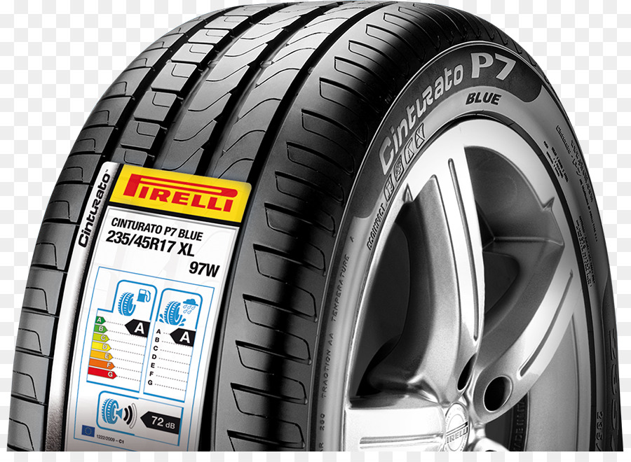 Auto Pirelli cinturato Reifen Reifenlabel - Europäische label