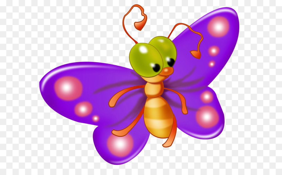 Butterfly Cartoon Clip Art - Schmetterling