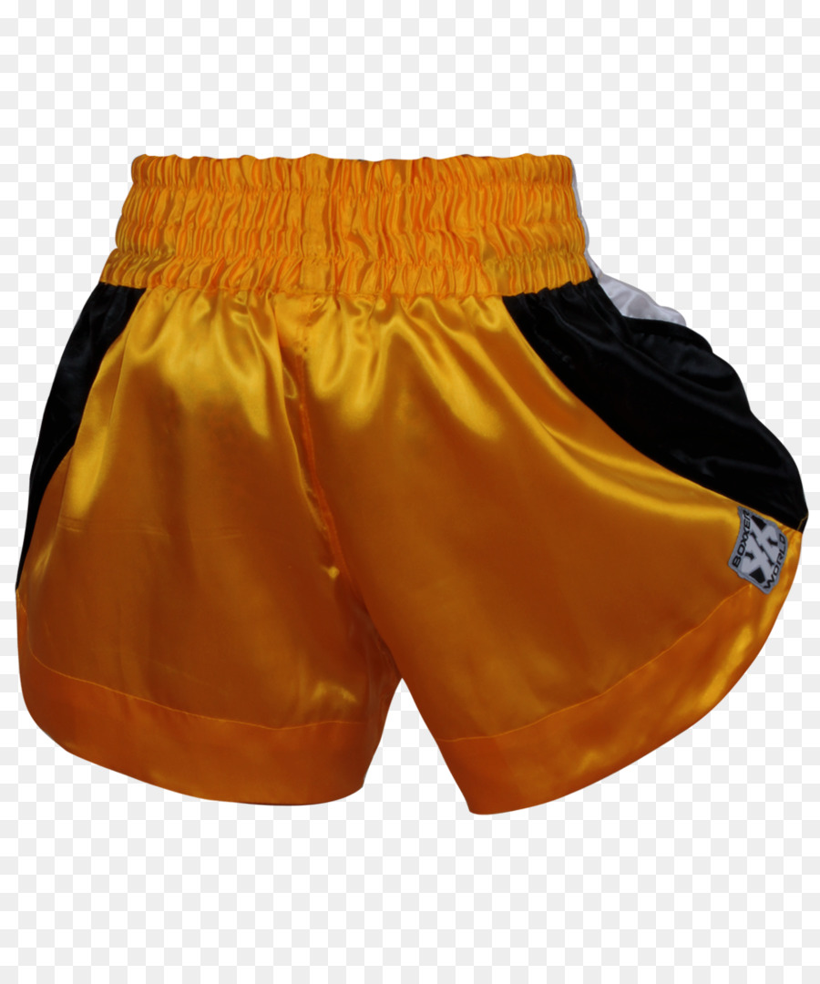 Trunks Shorts Unterhose Sportswear - gelbe Kurve