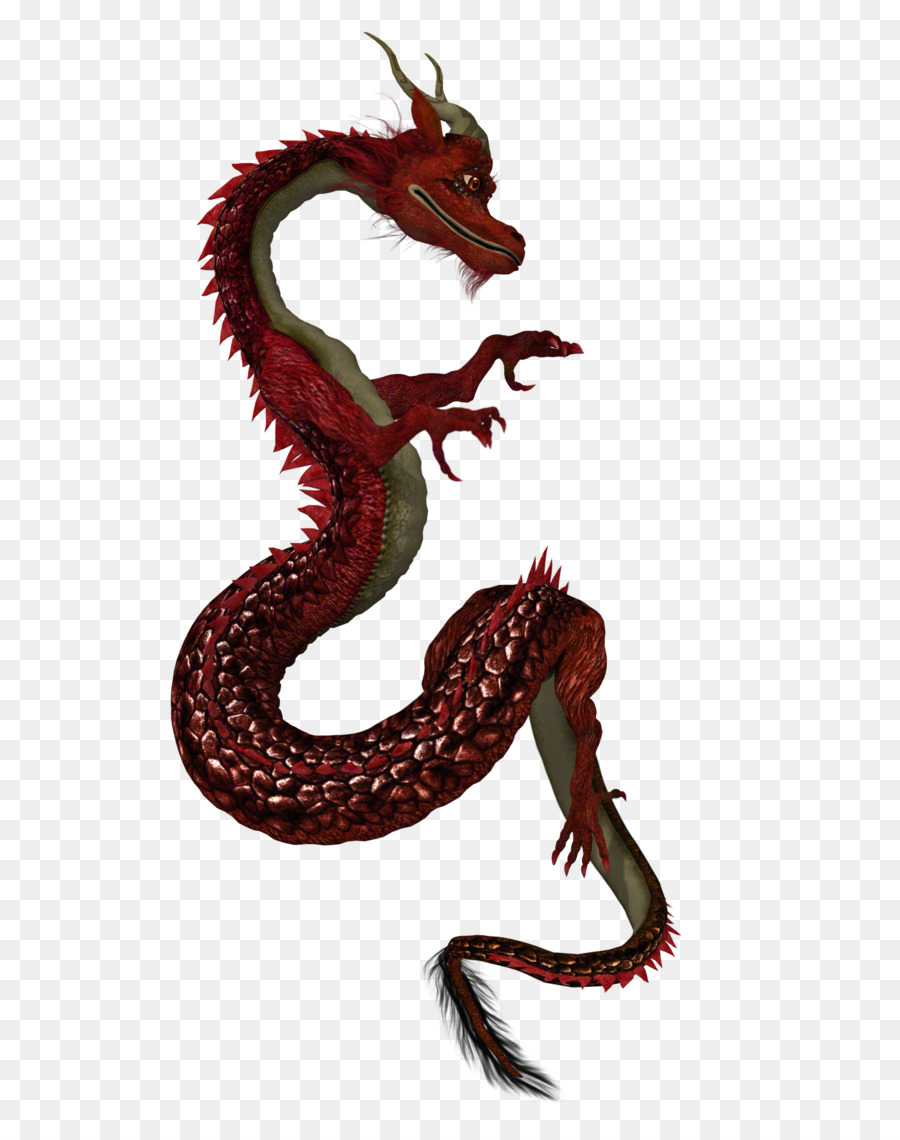 Drago Serpente creatura Leggendaria Personaggio di Finzione - posa