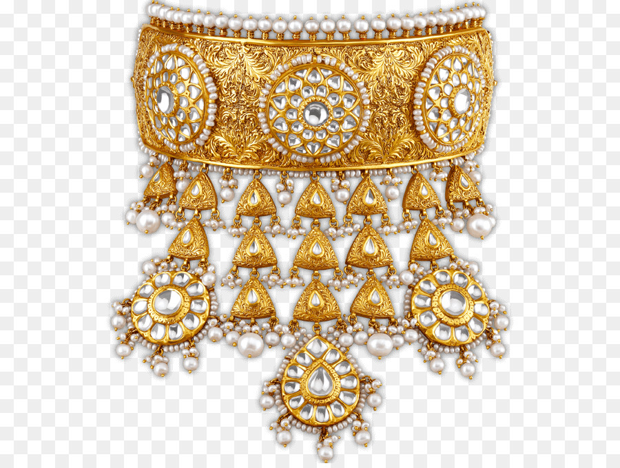 Schmuck Ohrring Tanishq Kleidung Accessoires Gold - goldene Halskette
