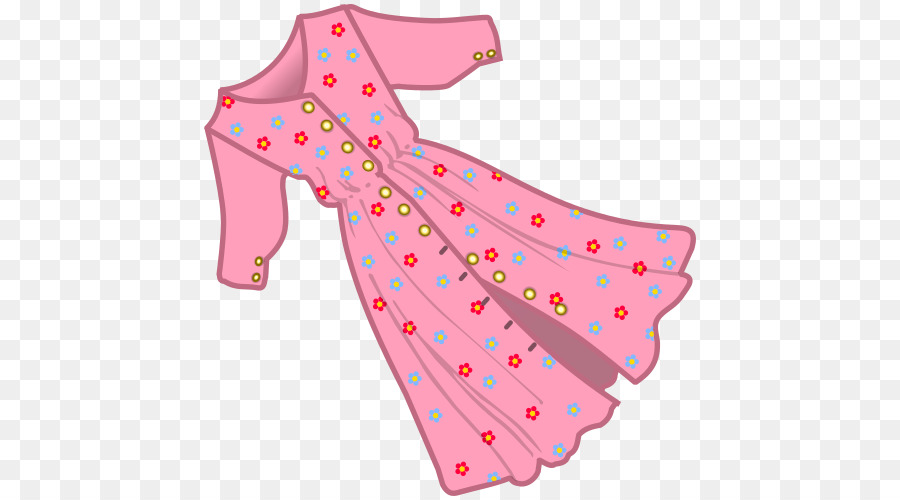 Kleid-Kleidung Kleid Clip art - rosa Frauen