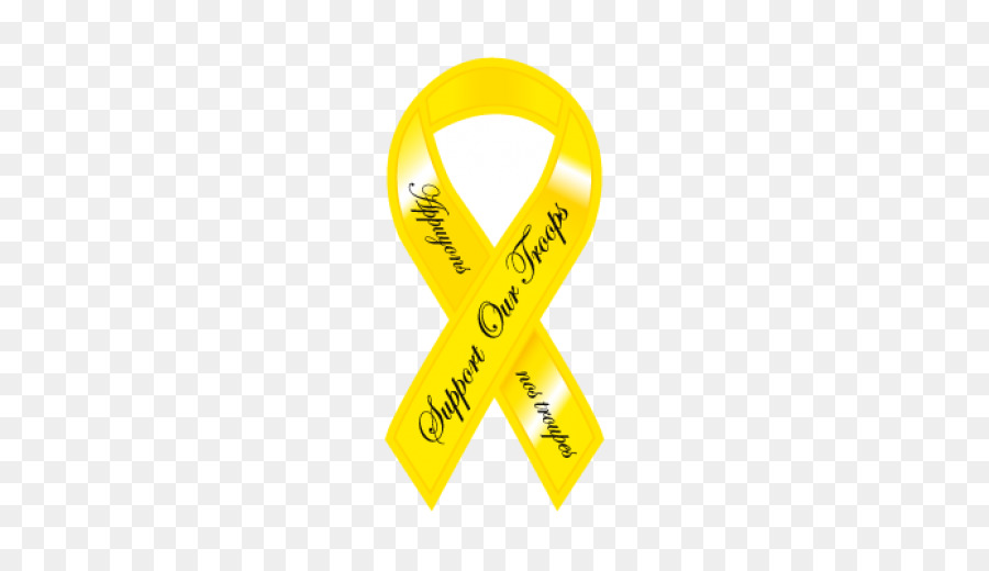 Kanada-Operation Yellow Ribbon Awareness ribbon - Gelbe Band