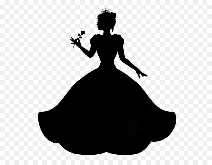 Prinzessin Silhouette Royalty-free - Schönheit silhouette
