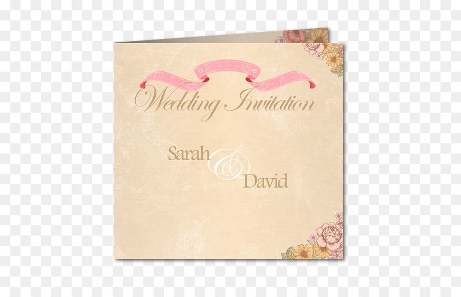 Hochzeit Einladung Papier-Kalligraphie-Grußkarten & Grußkarten Schriftart - retro Hochzeits-Einladung