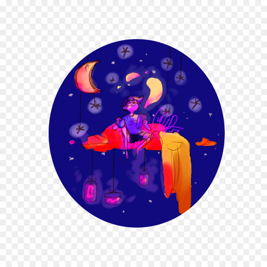 DeviantArt-Fan-Kunst-Animation Magenta - Glühwürmchen