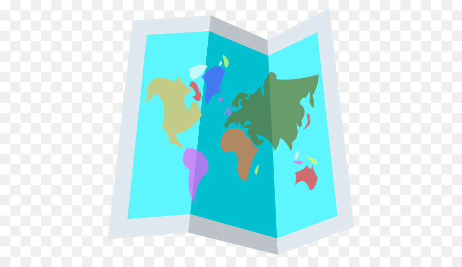 Emoji Welt Landkarte USA - Karpfen