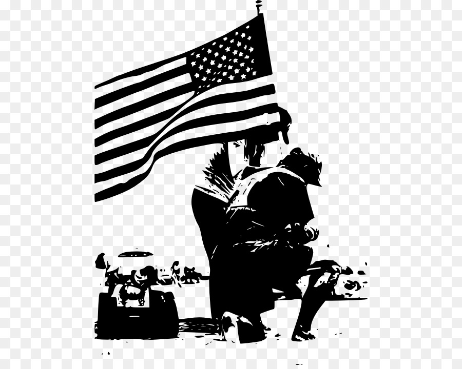veterans day clip art black and white