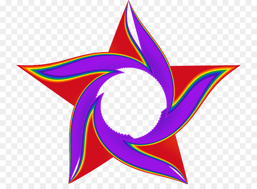 A Forma di stella di Colore Clip art - stelle colorate
