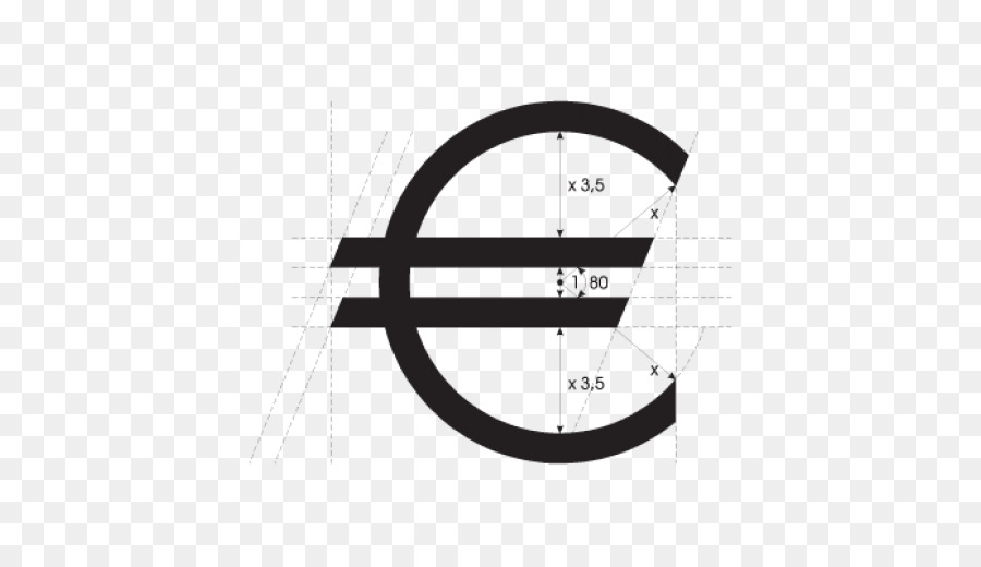 Euro Logo Cdr Encapsulated PostScript - vettore euro