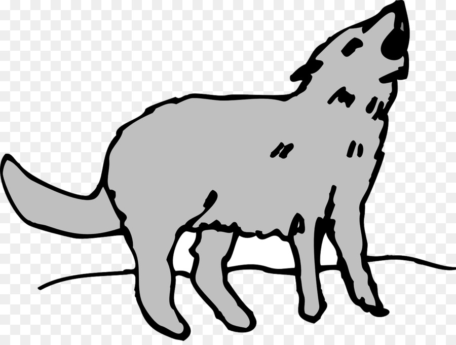 Coyote Gray wolf clipart - andere