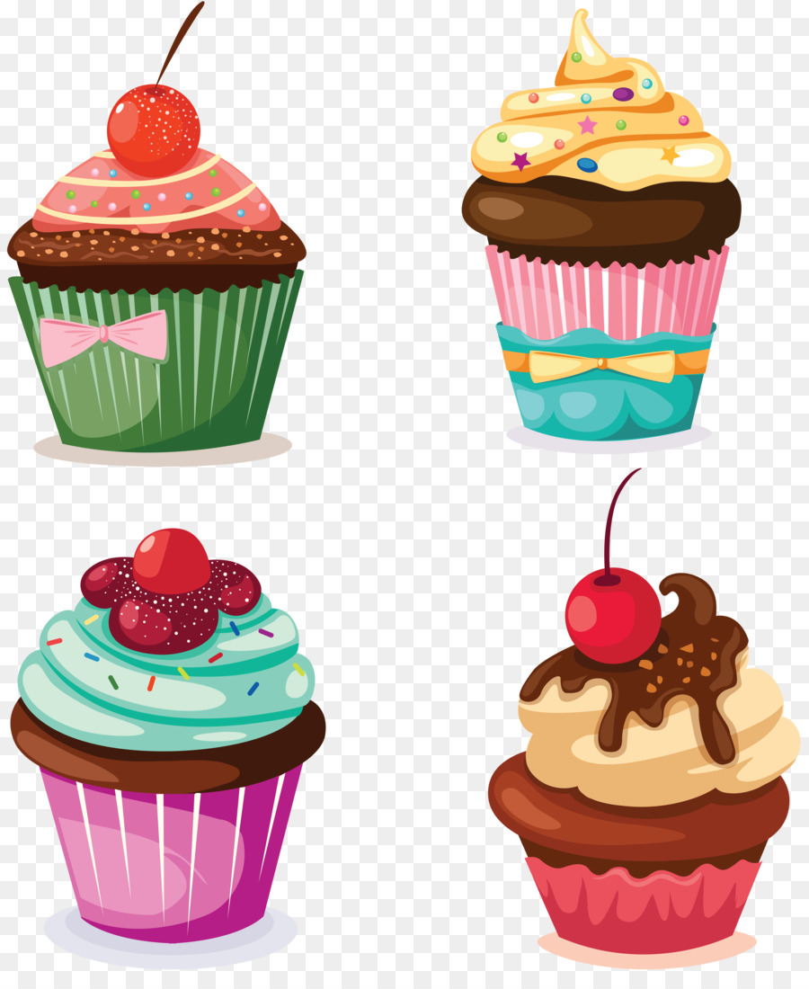 Urlaub Cupcakes Muffin-Bäckerei Clip-art - Kuchen