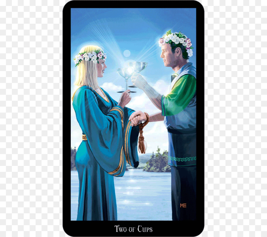 Tarot Hai Ly phù Thủy Chơi Phù hợp với thẻ của ly - diện thiết kế