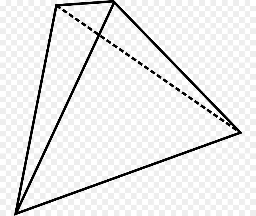 Tetraedro Matematica Poliedro Clip art - geometrico del gradiente