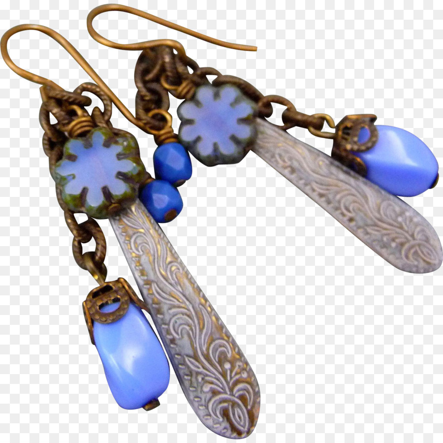 Orecchino Corpo Gioielli Accessori di Abbigliamento blu Cobalto - gioielli
