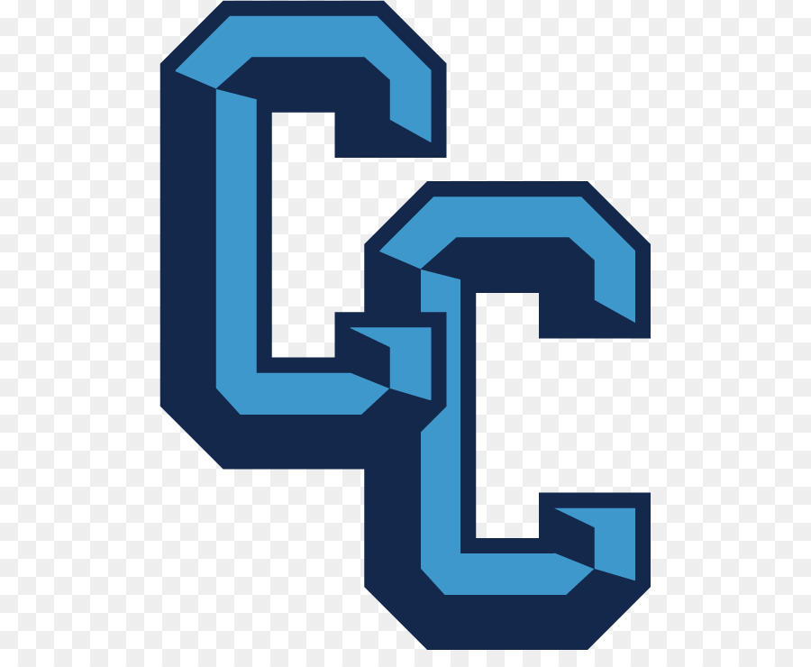 Logo Cerro Coso Trường Cao Đẳng Cộng Đồng In - tối màu xanh nền