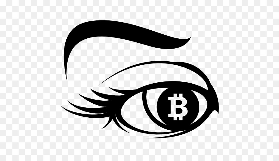 Kryptogeld Bitcoin Geld in Digitale Währung - iris Vektor