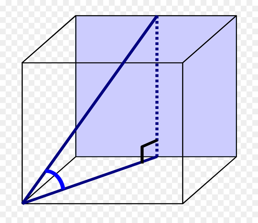 Haupt-Diagonale, Dreieck, Rechteck - Diagonale