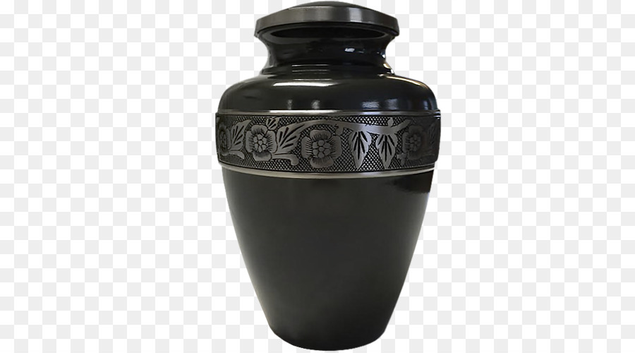 Bestattungsurne Einäscherung Keramik Vase - graviert