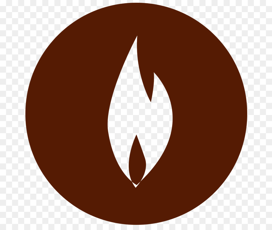 Kreis-Symbol Crescent Braun-Logo - Sepia