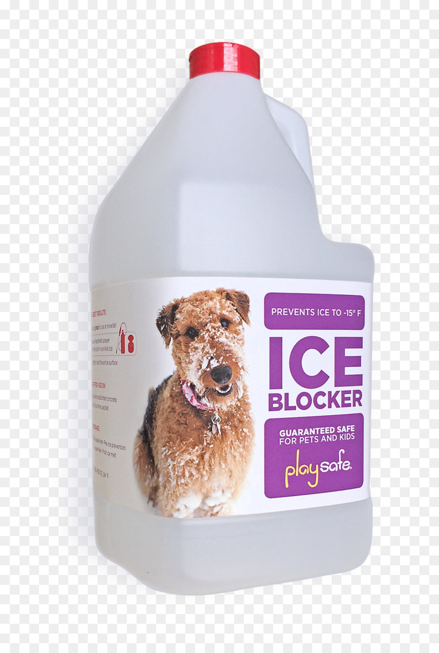 Die Eisschmelze Enteisungsmittel Flüssige Hund - Eisblock
