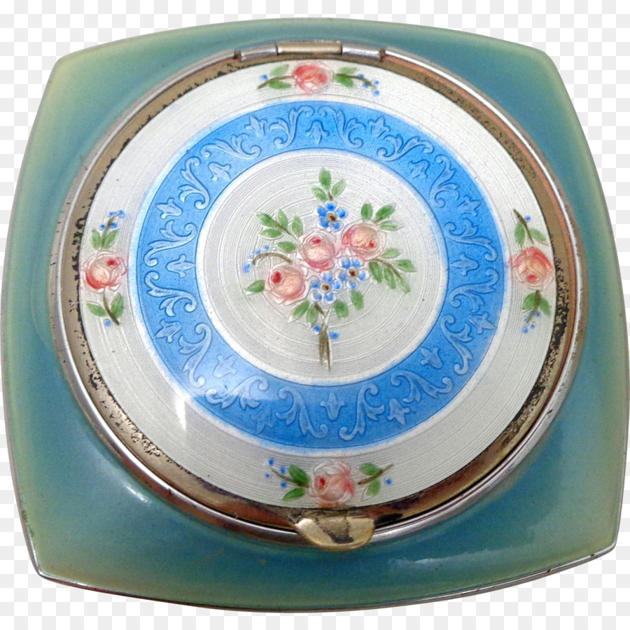 Geschirr Teller Keramik Teller Porzellan - Retro Hand lackiert