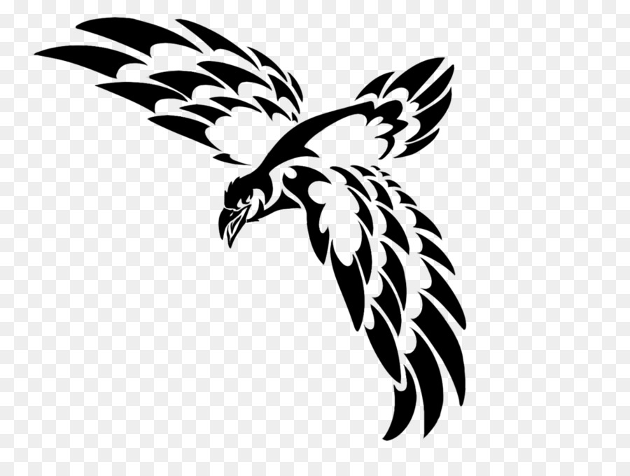 Tribal Black 3D Hawk Eagle Temporary waterproof tattoos For Men & Wome –  Temporarytattoowala