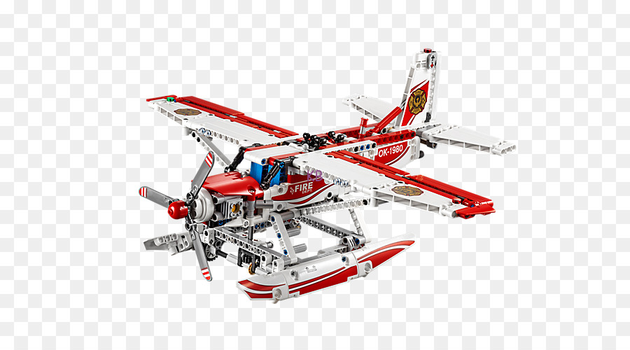 Máy bay Lego Đồ chơi trên Không chữa cháy - kỹ thuật
