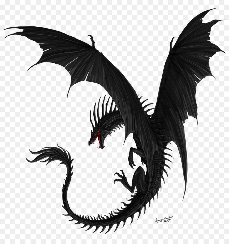 Drago, creatura Leggendaria Arte Disegno Fantasia - creature