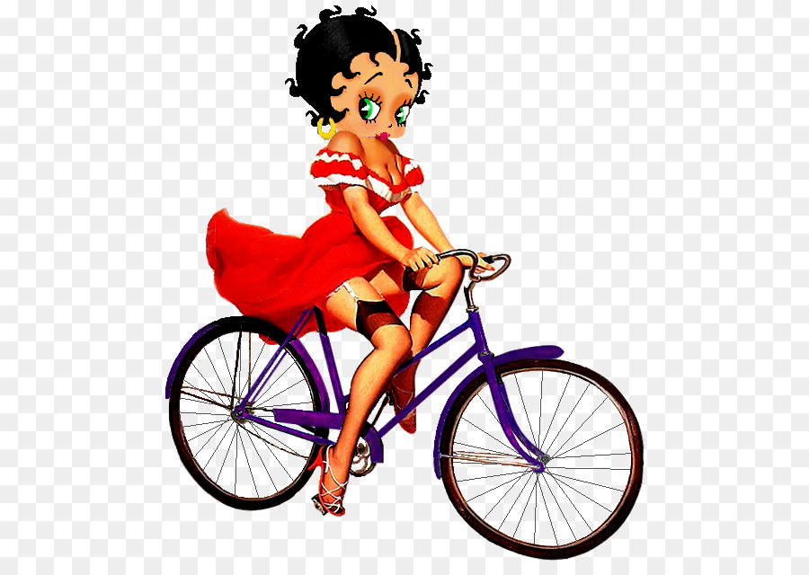 Betty Boop Của Diastereomer Xe Đạp - đi xe trên một chiếc xe đạp