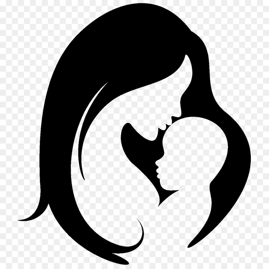 Kind, Mutter, Baby mama - Mutter Kind silhouette