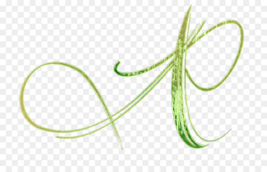 Pianta succulenta staminali Vegetali a Foglia Simbolo del Pennello - alfabeto chip