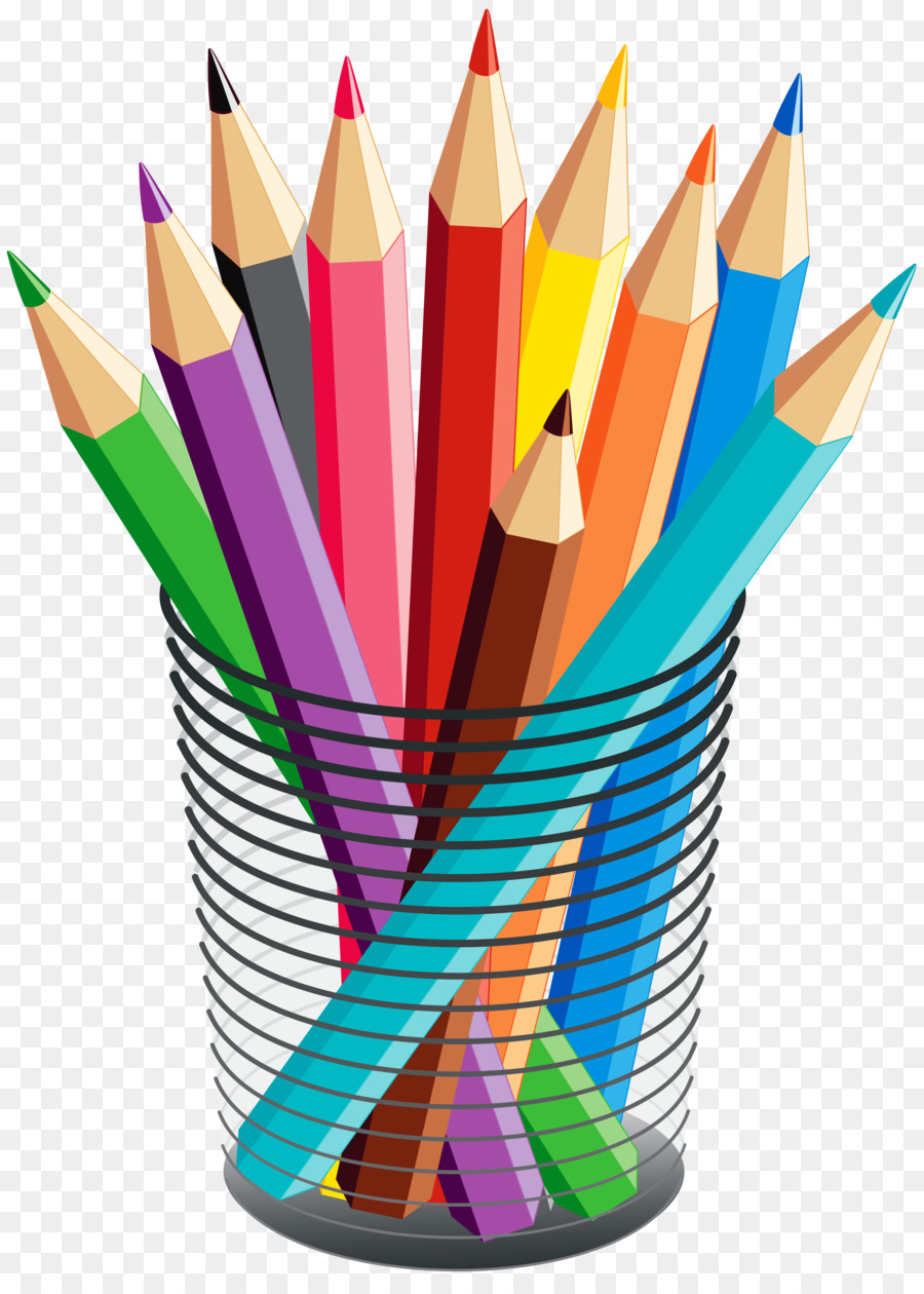 Farbige Bleistift Zeichnung Farbstift - Zeichnung material