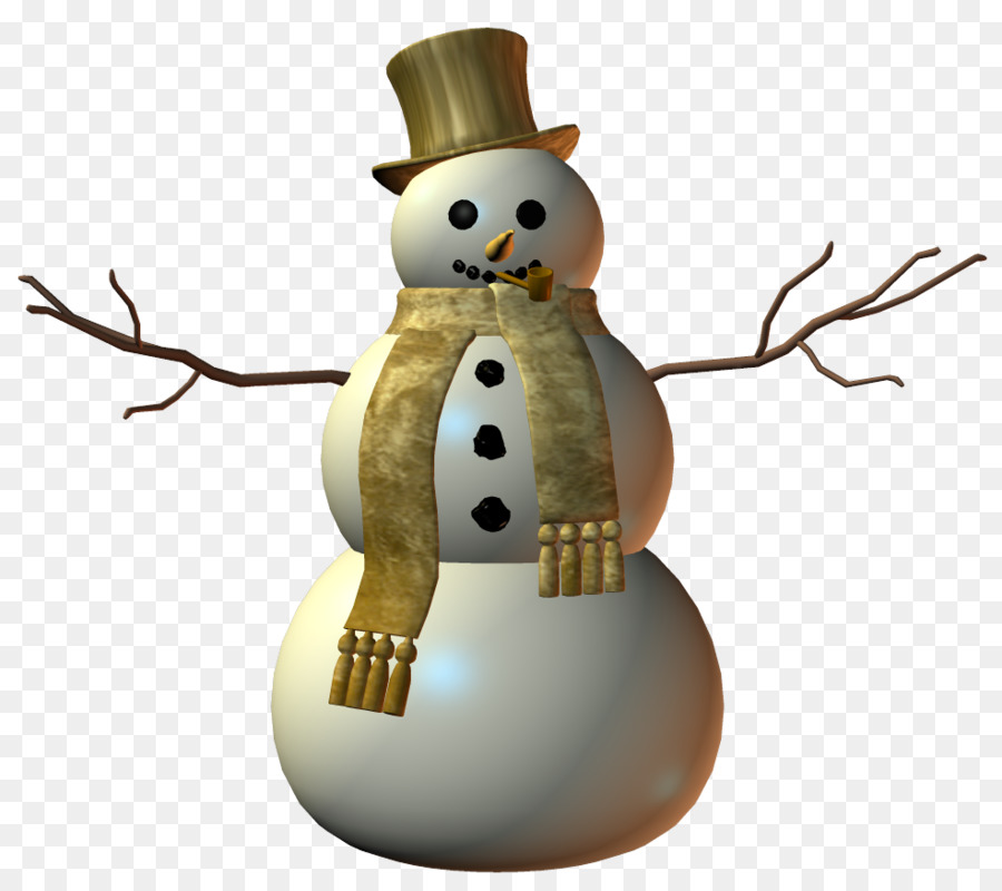 Trang trí giáng sinh Snowman - 3d trang trí