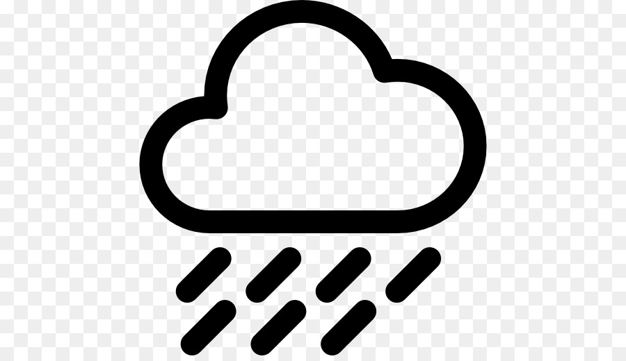 Pioggia Computer Icone Simbolo Meteo - giornata di pioggia