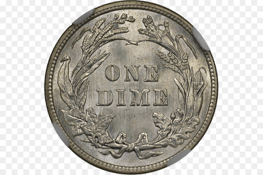 Friseur-Prägung 1894-S Barber dime Penny - 5 Cent Münze