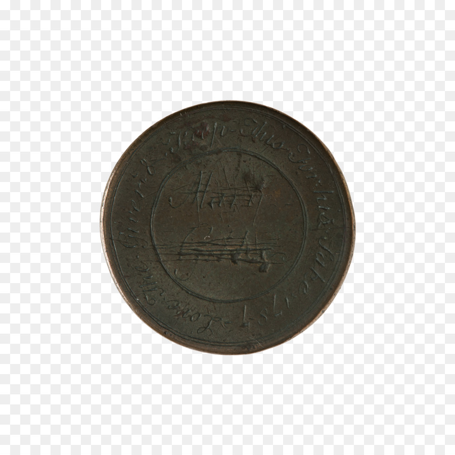 Moneta Marrone Nichel - un segno di amore