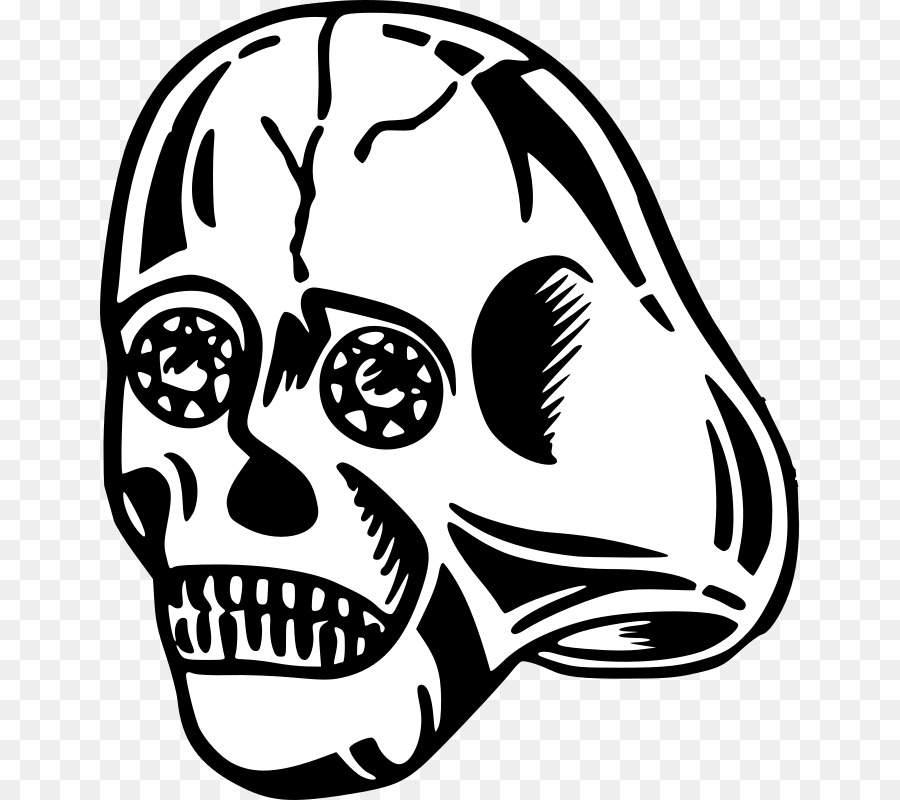 Cranio umano simbolismo Osso Clip art - cranio
