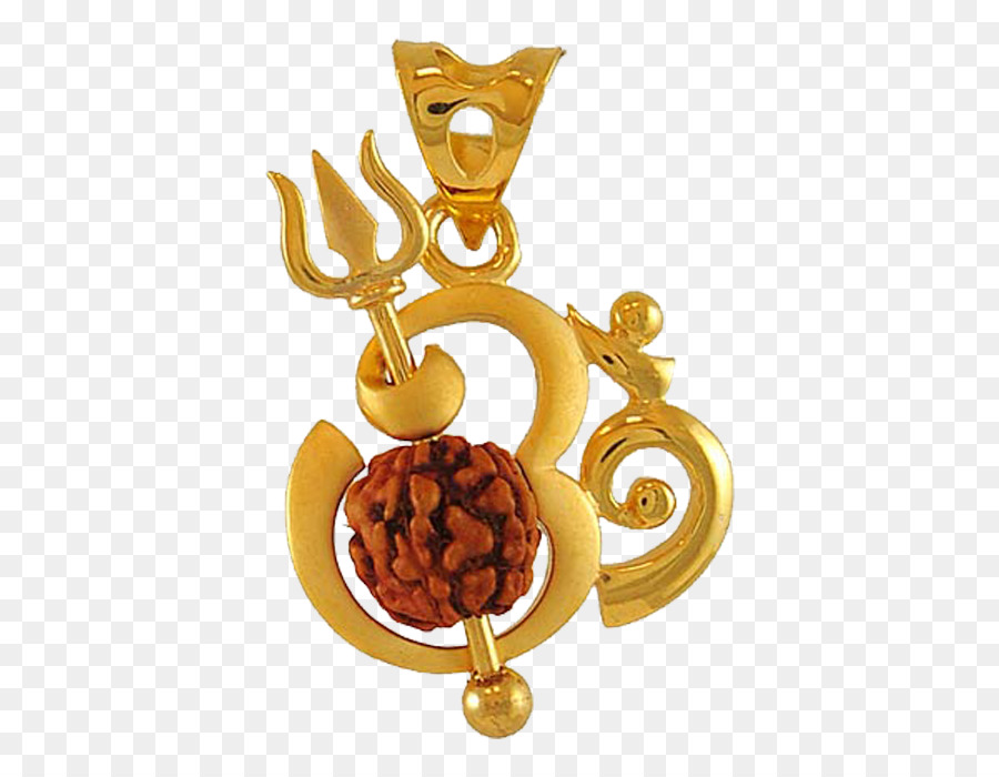 Rudraksha Charms E Pendenti Shiva Gioielli Ganesha - Trishul
