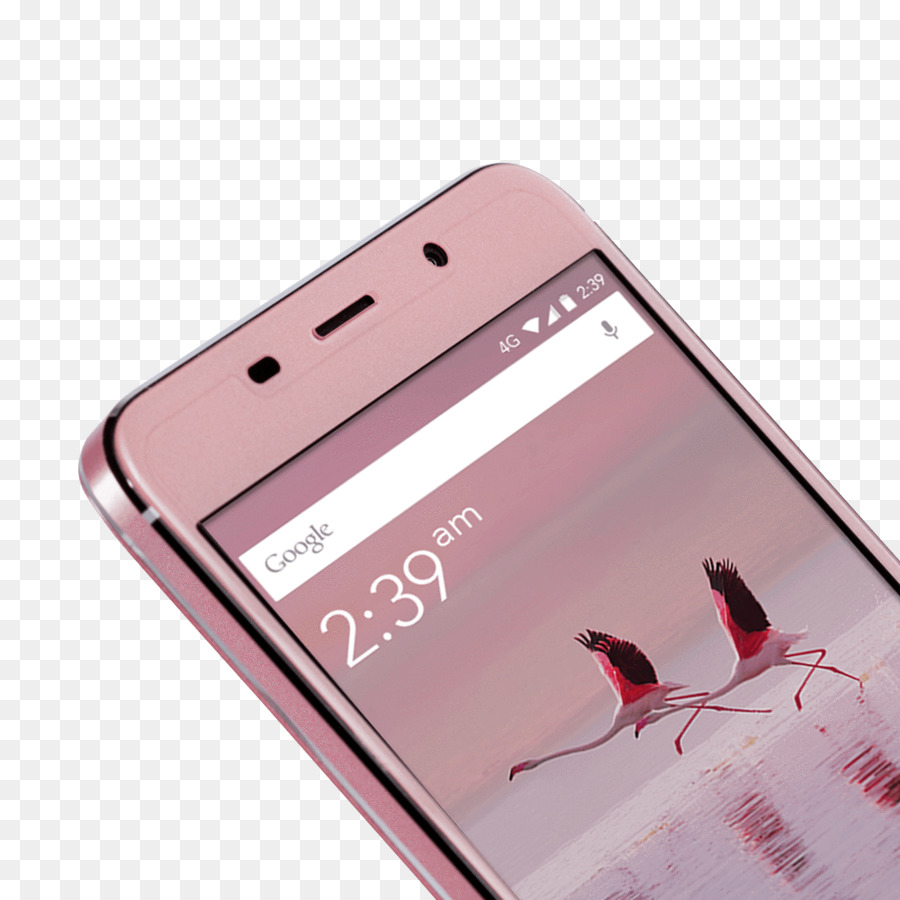 Telefon-Smartphone-Tragbares Kommunikationsgerät 4G Daten - Neon Flamingo