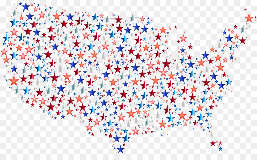 USA Vektor Karte clipart - Vereinigte Staaten
