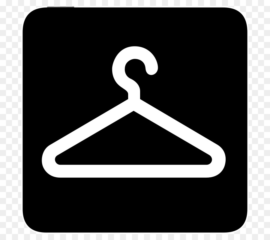 Garderobe Coat Check mark Clip art - Kleiderbügel
